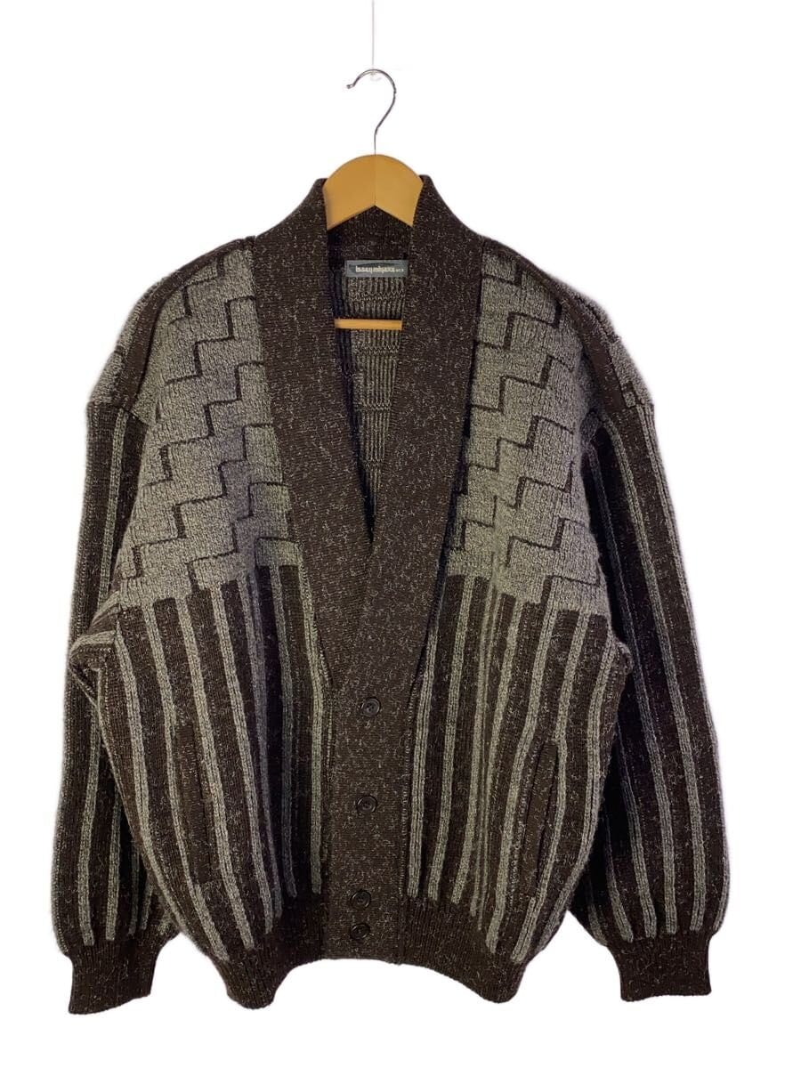 Issey Miyake 80s Patterned Cardigan