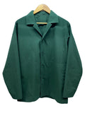 HOMME PLISSE ISSEY MIYAKE Green Camp Collar Shirt