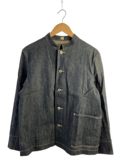 Taiga Takahashi Denim Mandarin Collar Jacket