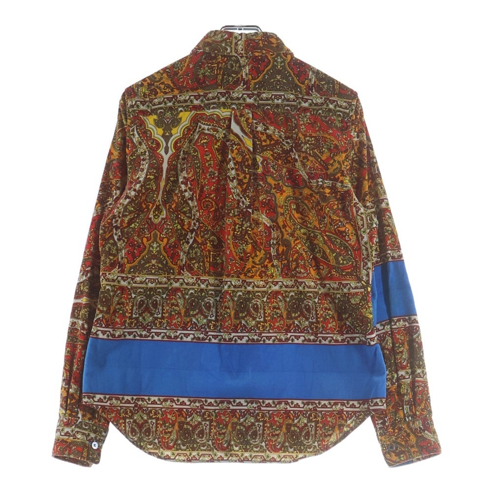 COMME des GARCONS Patchwork Panel Paisley Shirt