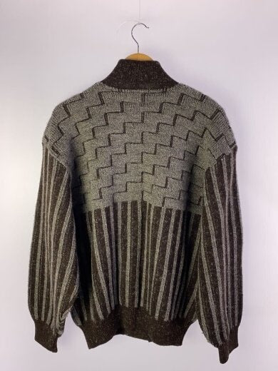 Issey Miyake 80s Patterned Cardigan