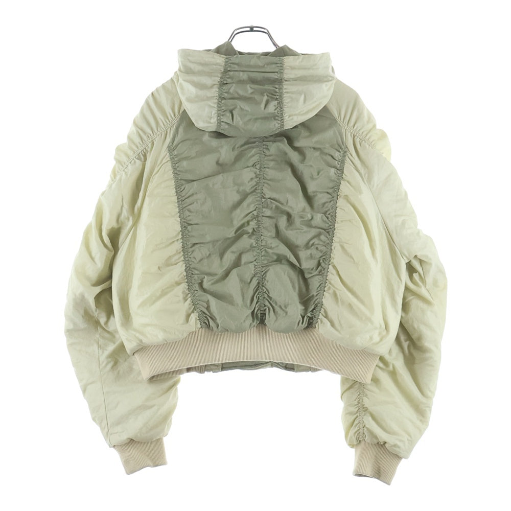 THUG CLUB Wrinkled Double Zip Bomber
