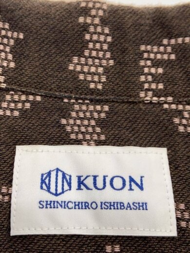 KUON Patterned Hexagon Shirt