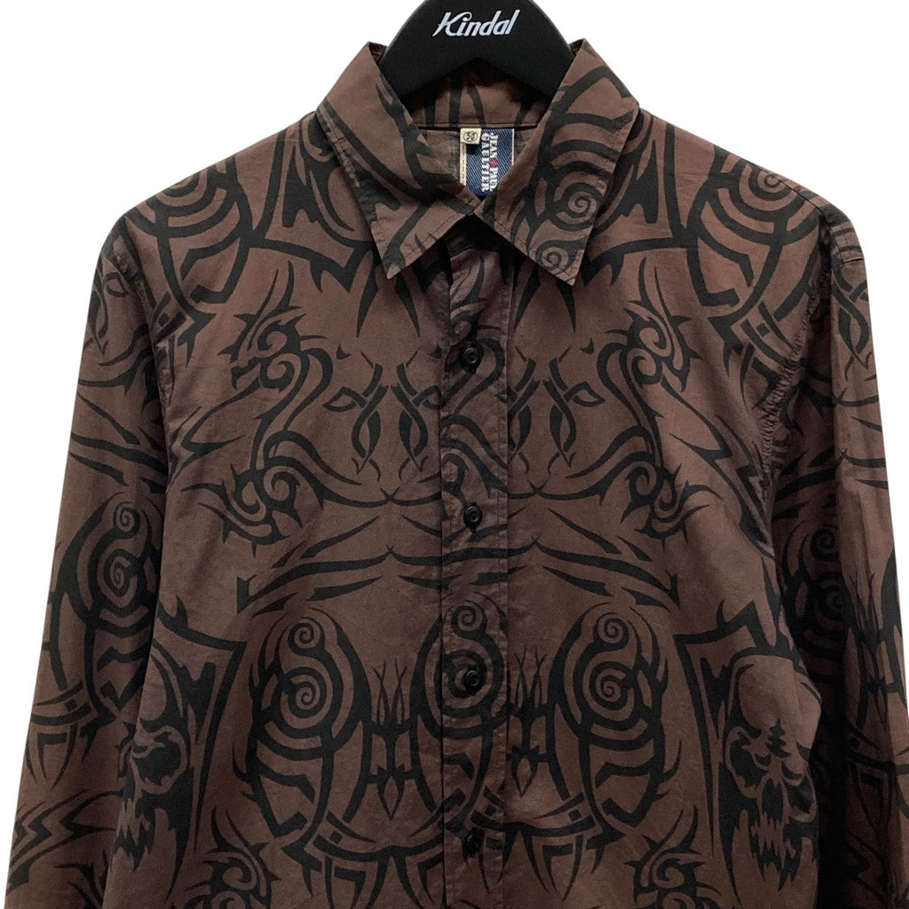 Jean Paul Gaultier Tribal Printed Shirt