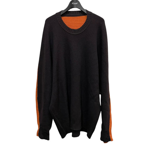 HOMME PLISSE ISSEY MIYAKE DRAWING KNIT HP43KN983