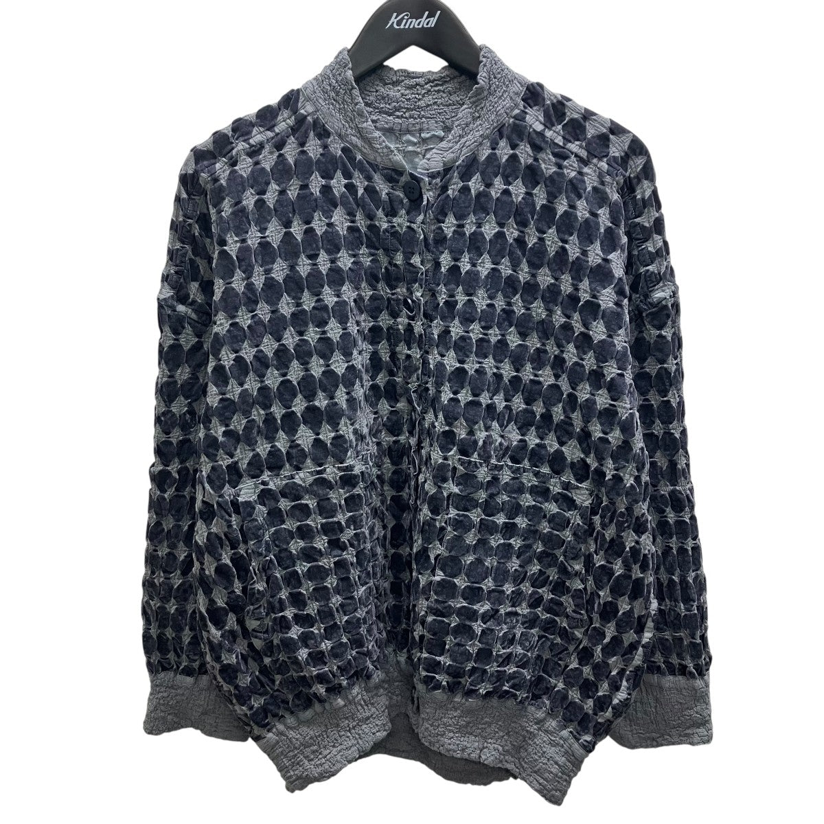 ISSEY MIYAKE Knitted Diamond Bomber
