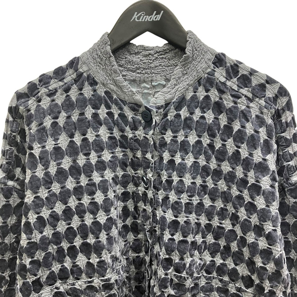 ISSEY MIYAKE Knitted Diamond Bomber