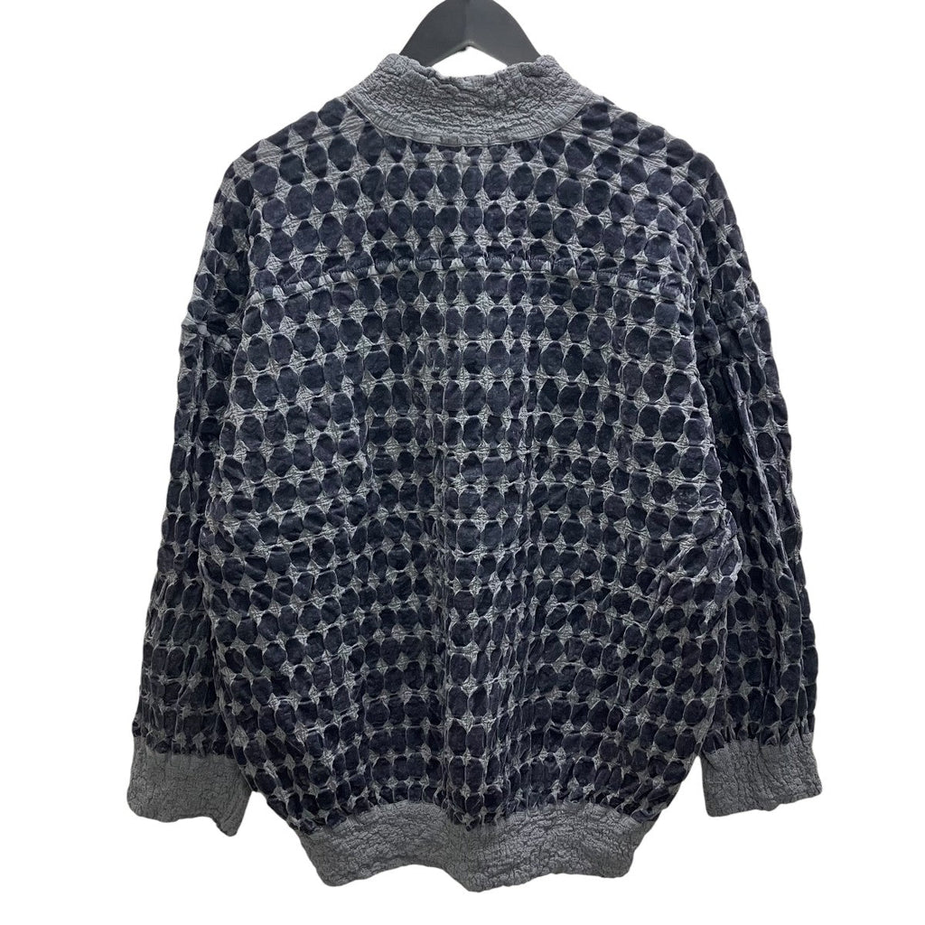 ISSEY MIYAKE Knitted Diamond Bomber