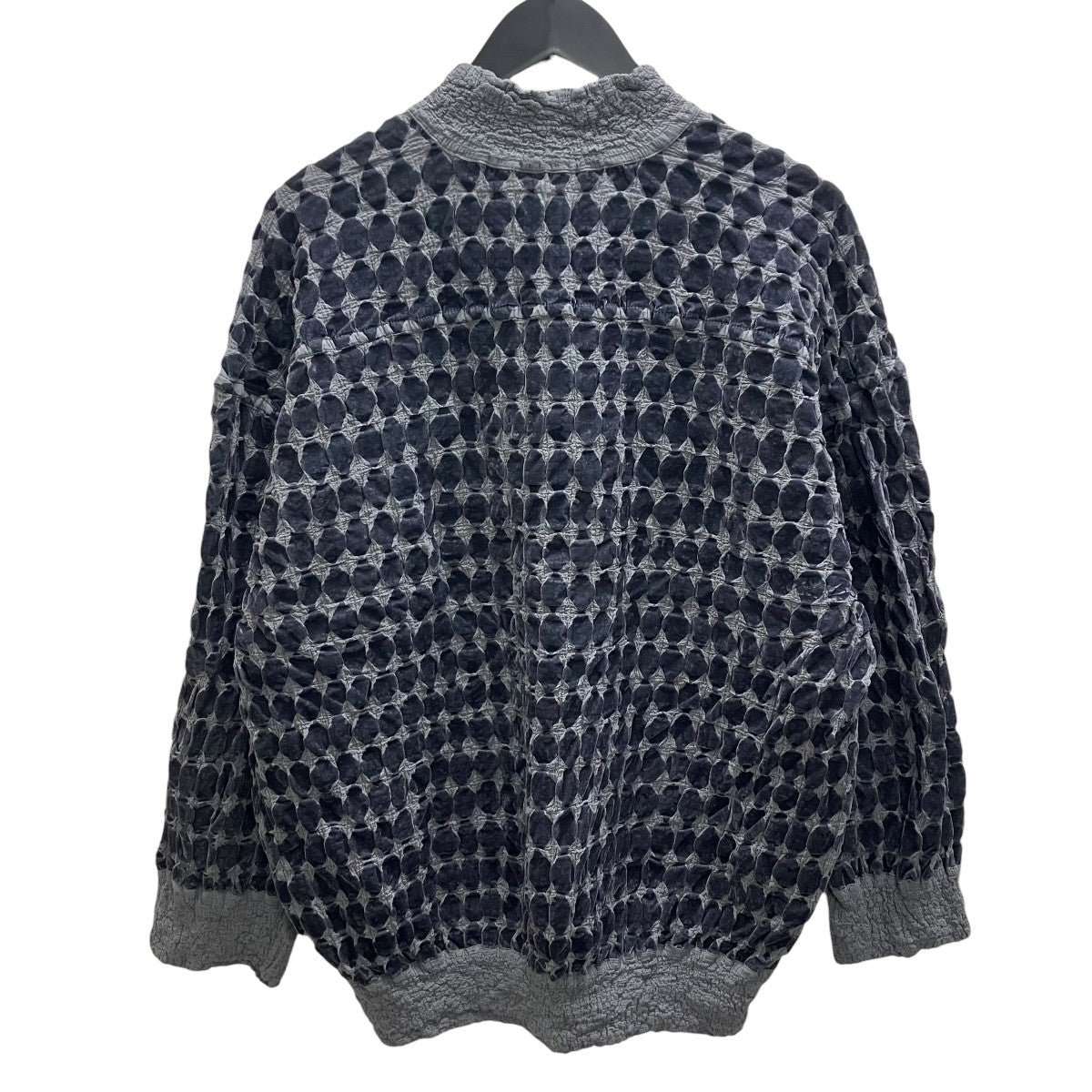 ISSEY MIYAKE Knitted Diamond Bomber