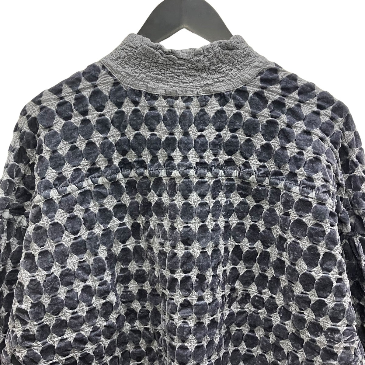 ISSEY MIYAKE Knitted Diamond Bomber