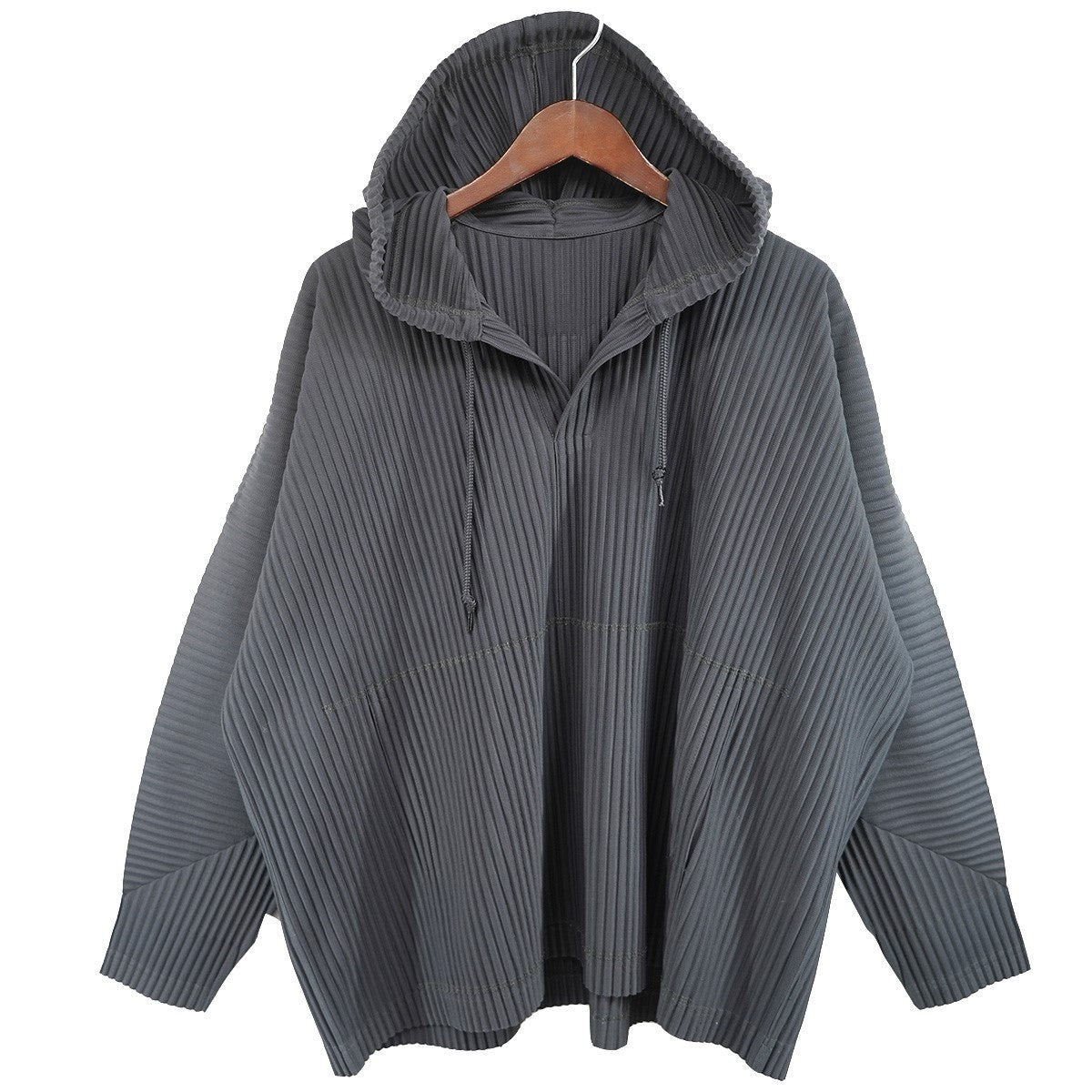 HOMME PLISSE ISSEY MIYAKE PLEATS HOODIE