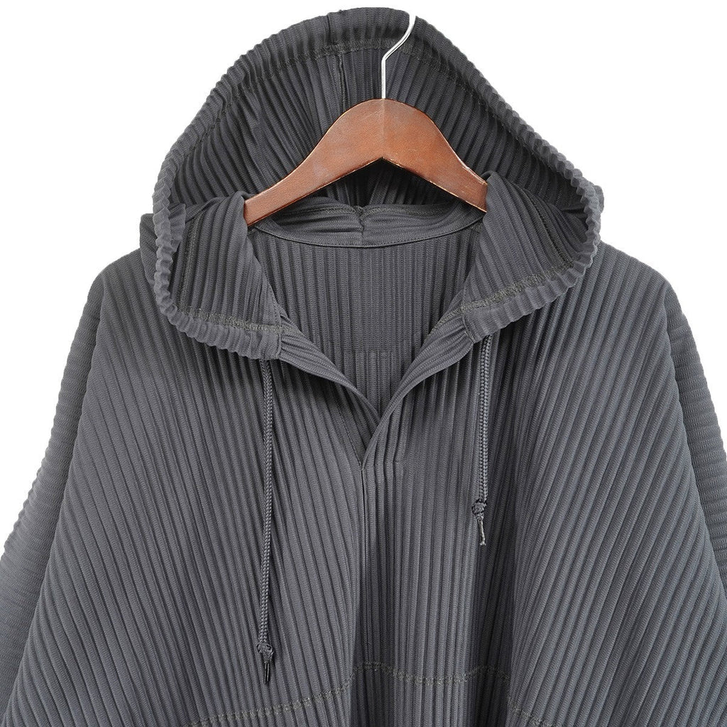 HOMME PLISSE ISSEY MIYAKE PLEATS HOODIE