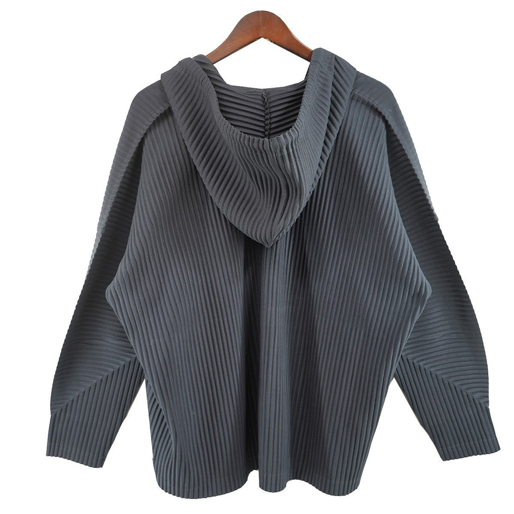 HOMME PLISSE ISSEY MIYAKE PLEATS HOODIE