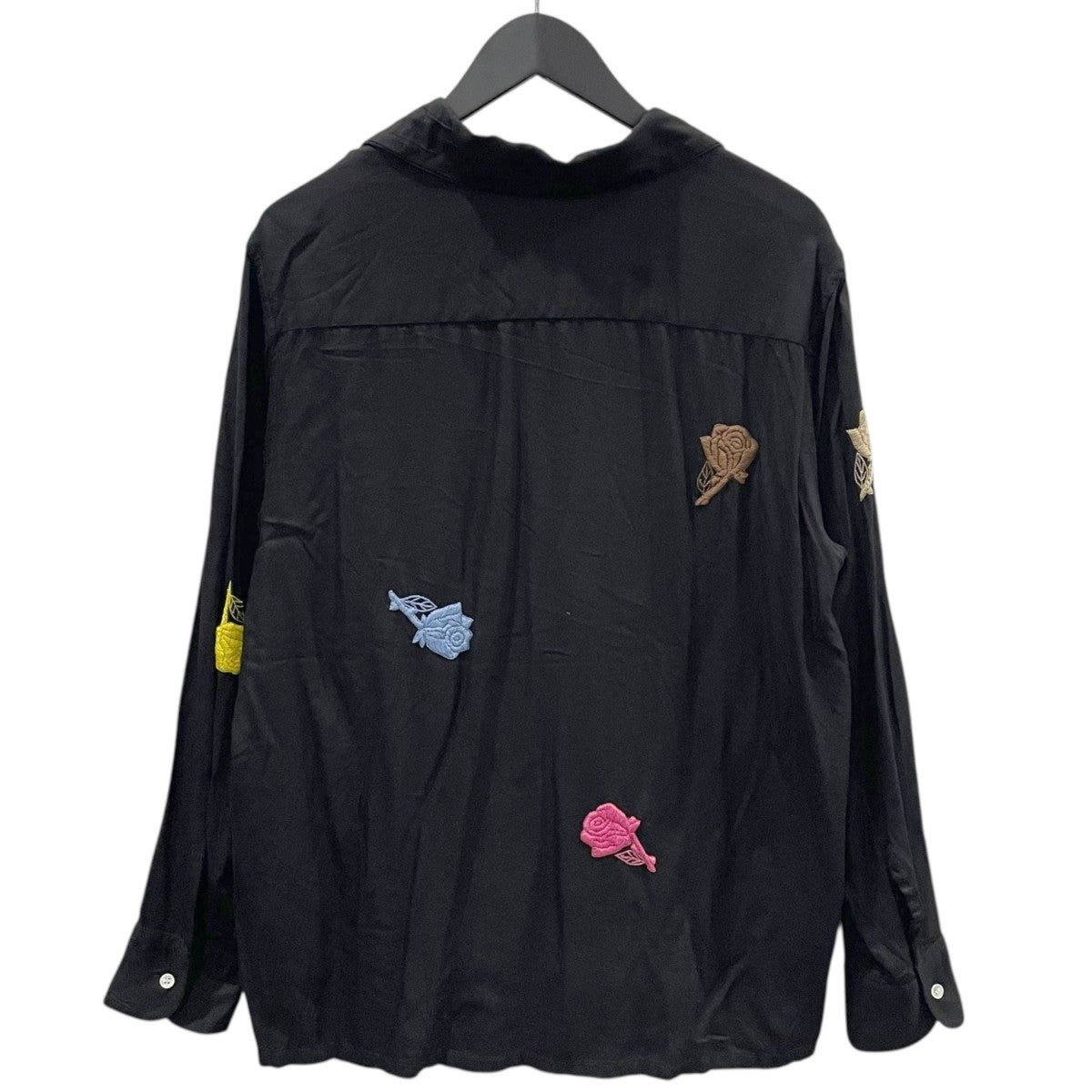 NOMARHYTHM Rose Embroidery Shirt