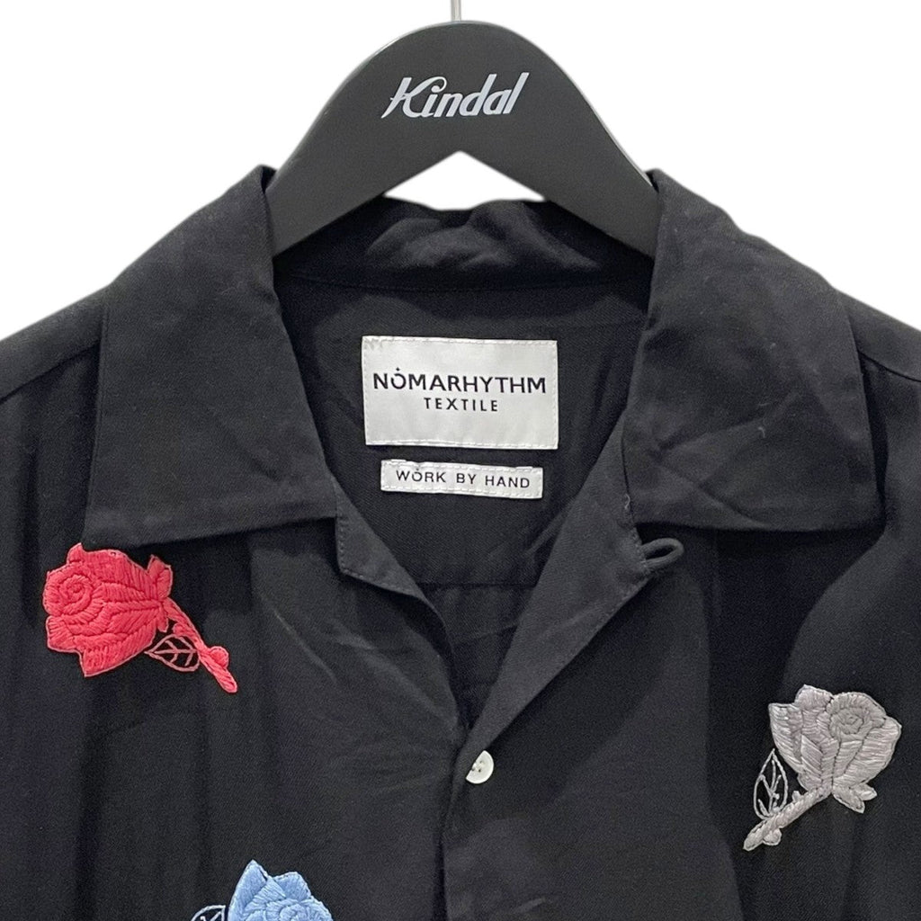 NOMARHYTHM Rose Embroidery Shirt