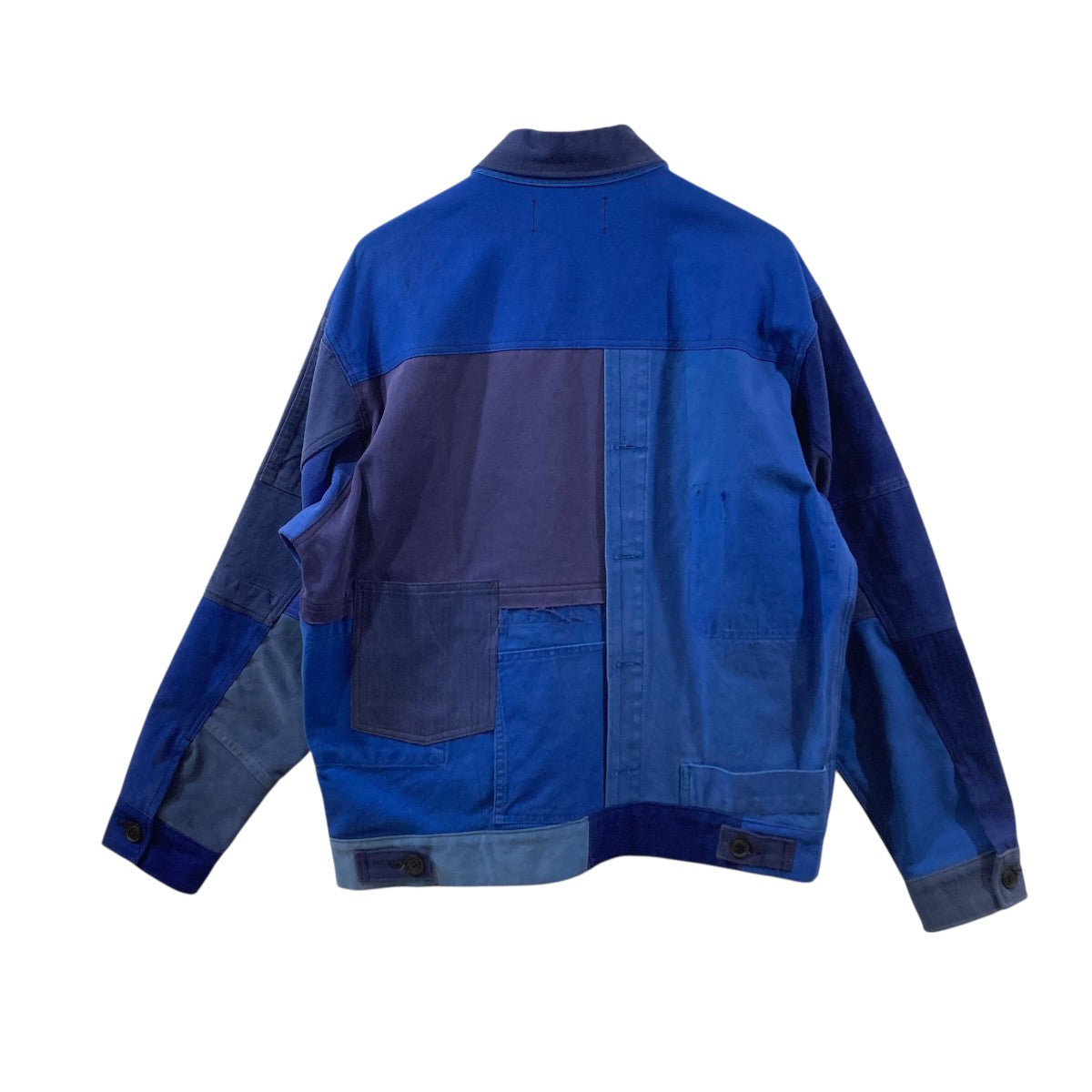 MIYAGIHIDETAKA Remake Patchwork Chore Coat