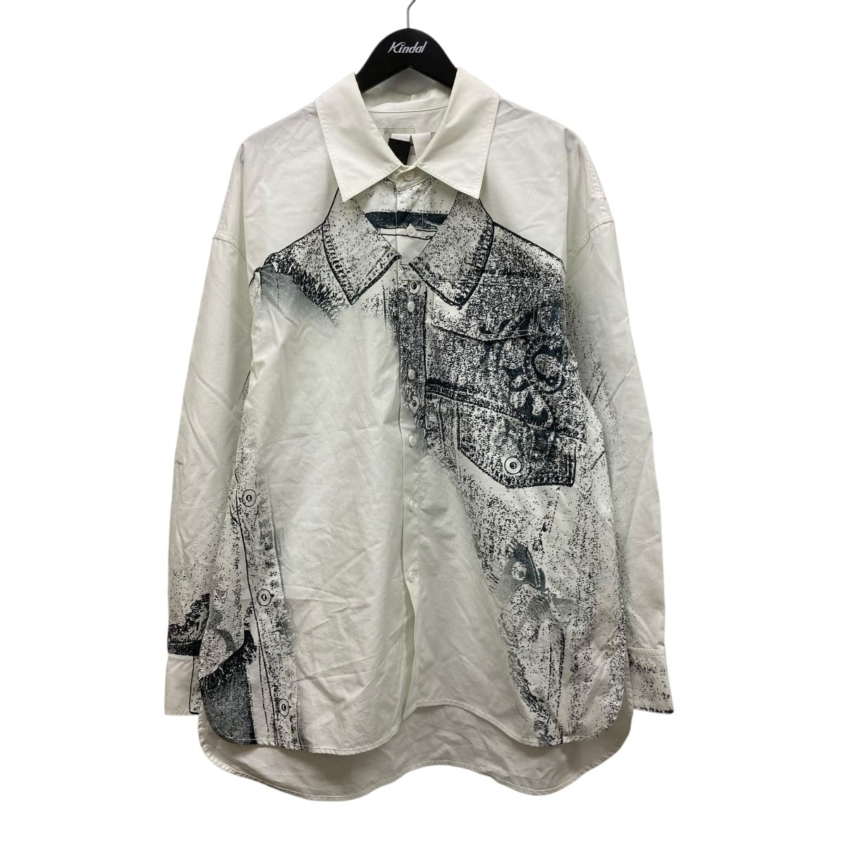 FENG CHEN WANG Deconstruction Printed Jacket