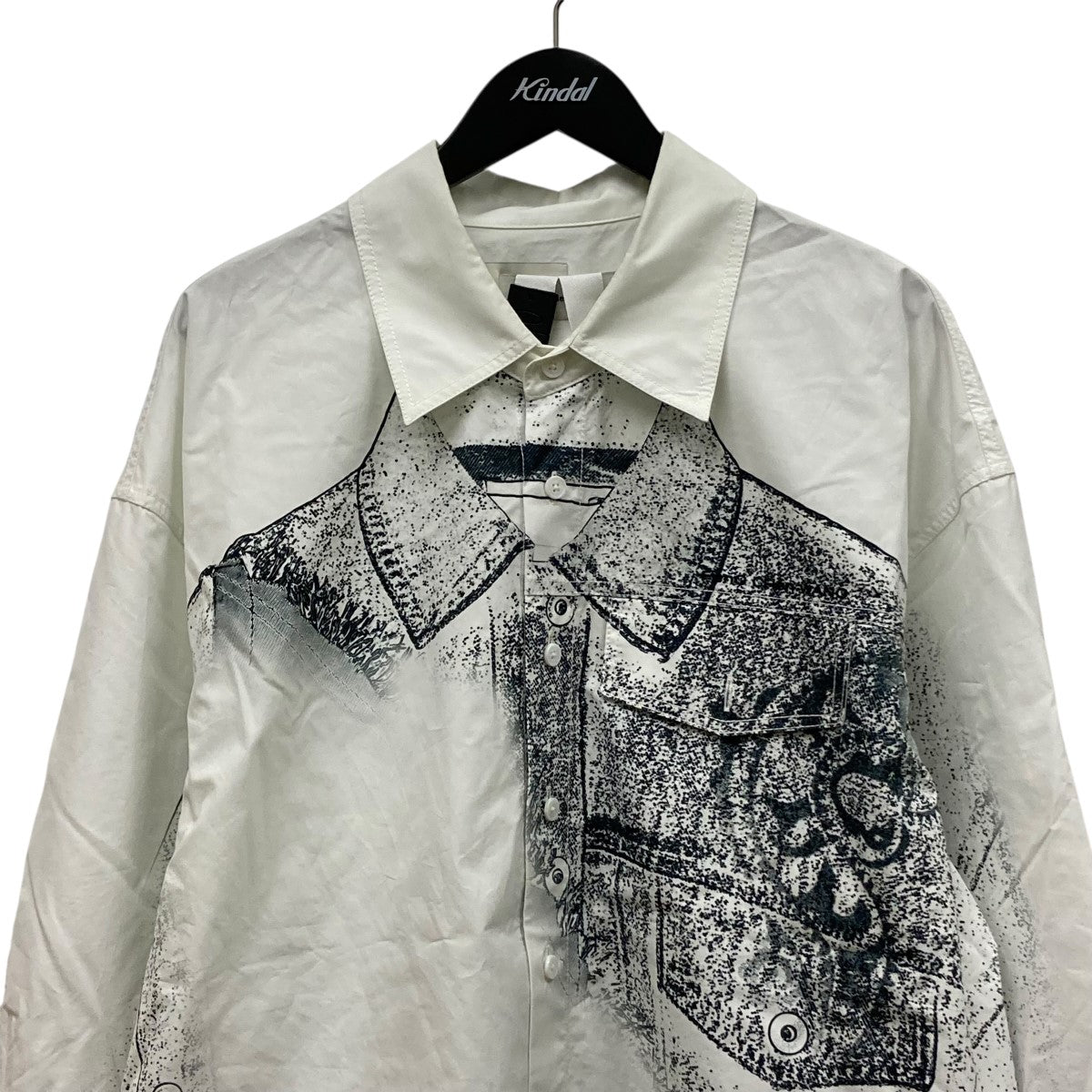 FENG CHEN WANG Deconstruction Printed Jacket