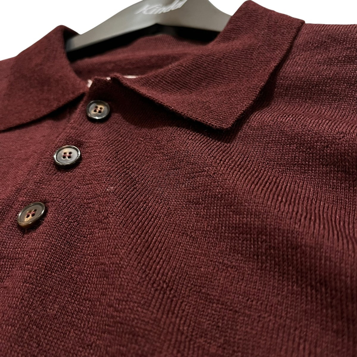 Maison Margiela Elbow Pad Knitted Polo