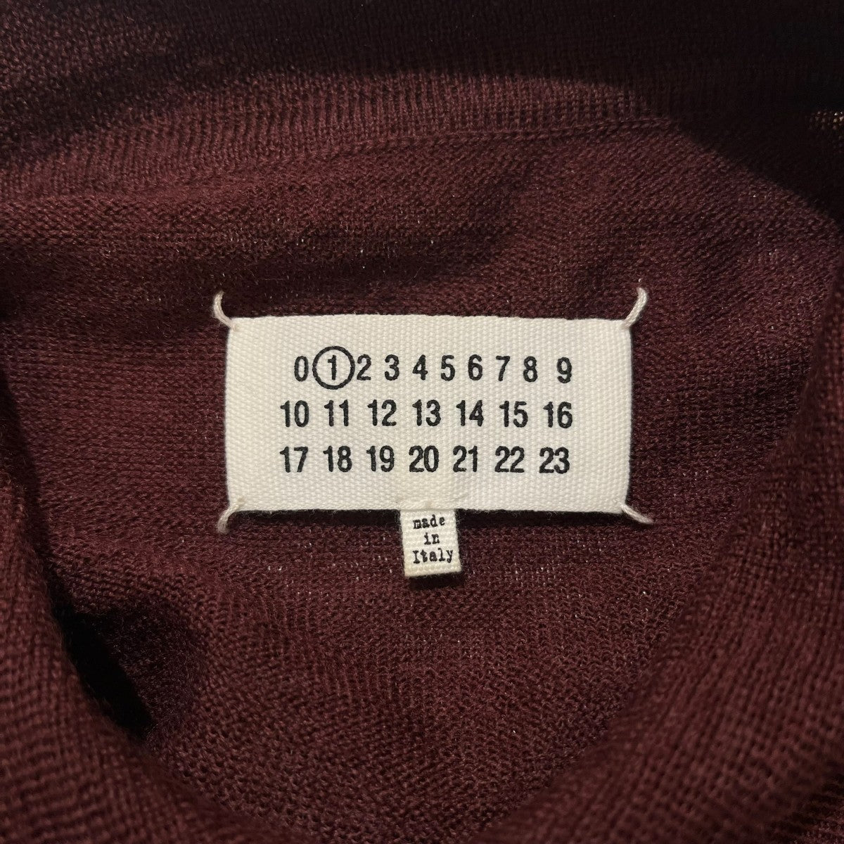 Maison Margiela Elbow Pad Knitted Polo