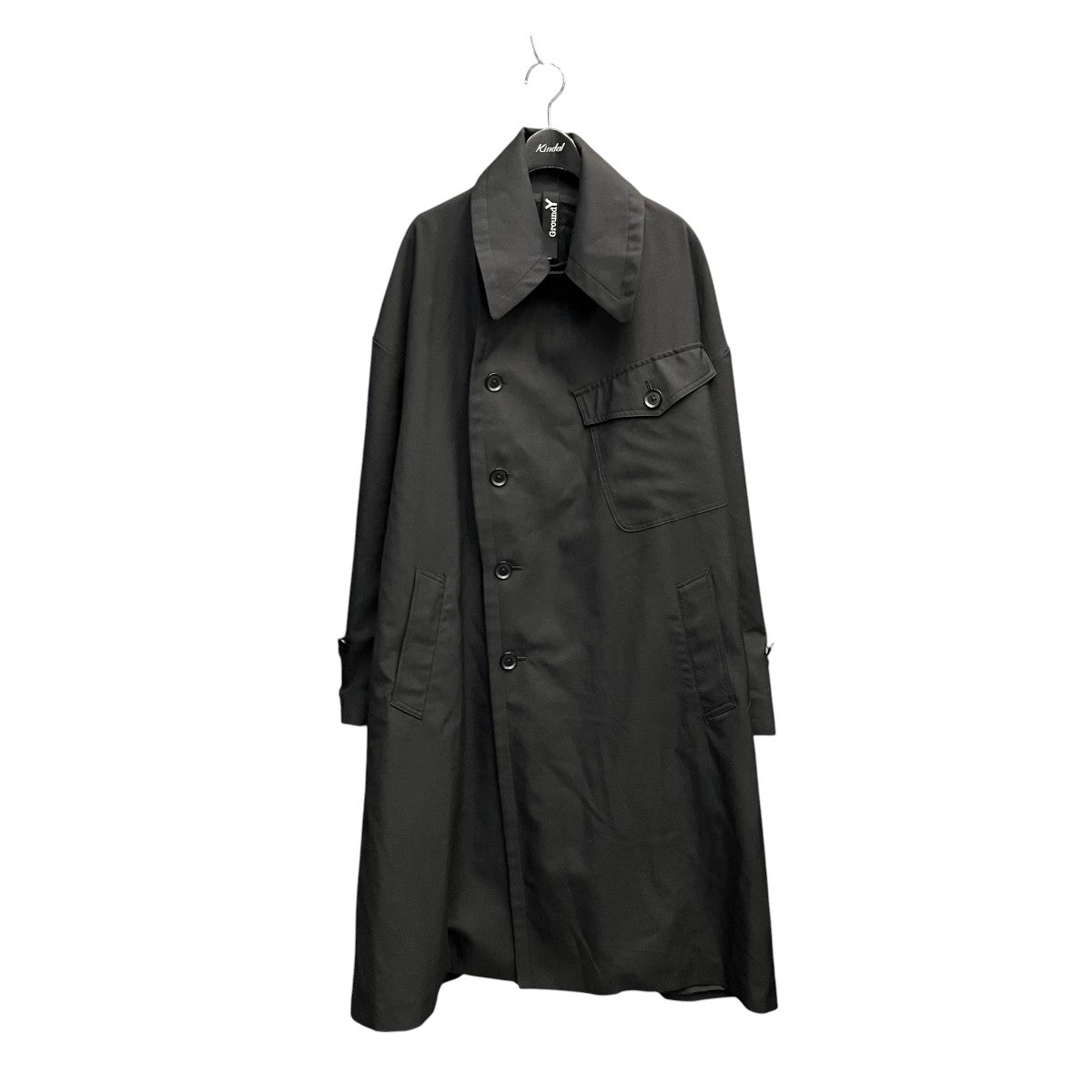GROUND Y by Yohji Yamamoto Motorcycle Big Coat