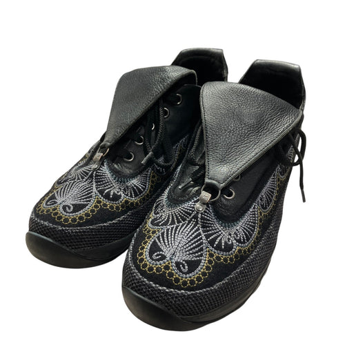 Kiko Kostadinov 24AWCHALICE LACE UP BLACK KKAW24FT01
