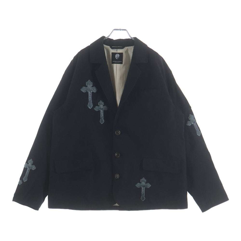 TALKING ABOUT THE ABSTRACTION 3D CROSS TAILORED JACKET