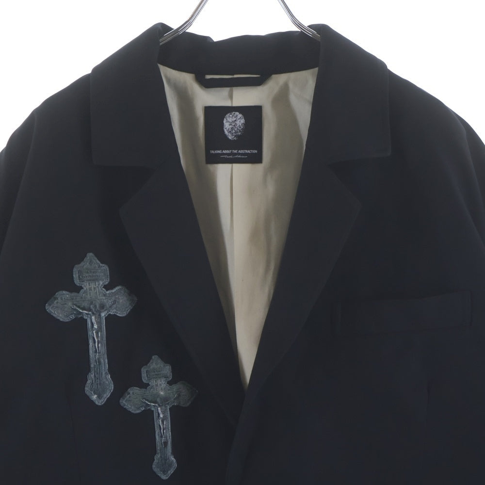 TALKING ABOUT THE ABSTRACTION 3D CROSS TAILORED JACKET